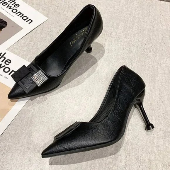 high heels new chunky heel fashion shoes - Picture 1 of 9